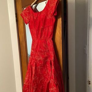 Vintage embroidered dress
